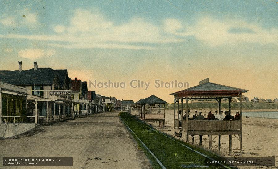 Postcard: Long Beach, York Beach, Maine